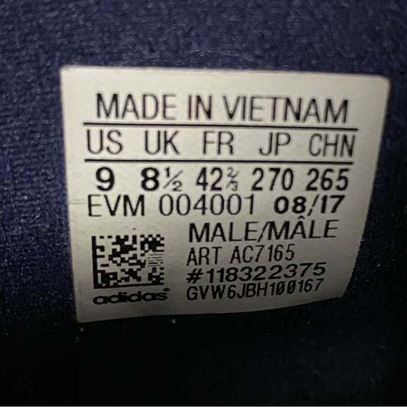 Adidas Swift Run M Sneaker AC7165 - Men’s 9 - Navy, White, w/ Box - Picture 10 of 13